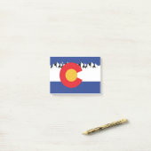 Colorado Mountains Post-it® Notes (Op bureau)