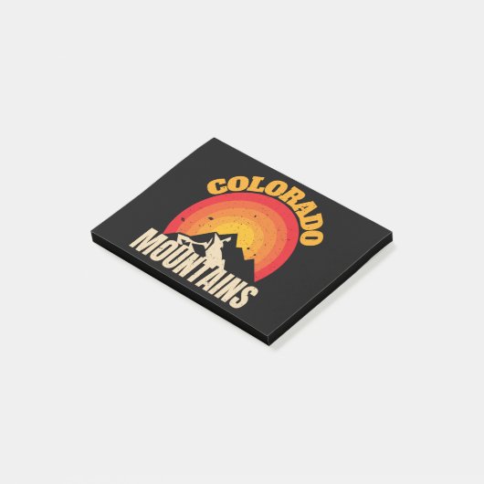 Colorado Mountains Post-it® Notes (Schuin)