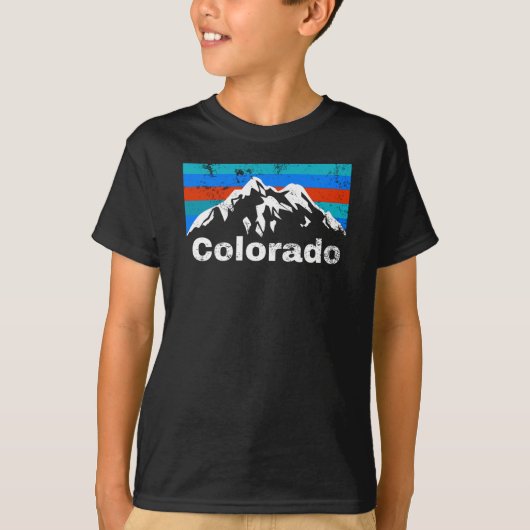 Colorado Mountains T-Shirt (Voorkant)