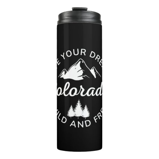 Colorado Mountains  Thermosbeker (Voorkant)