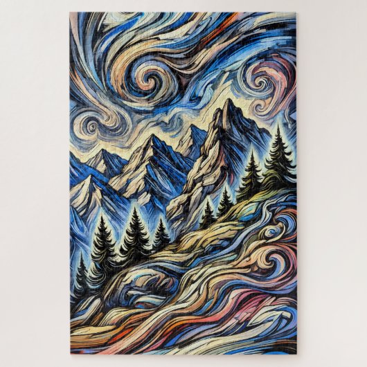 Colorado Mountainside 1000 Piece Puzzle (Vertical)