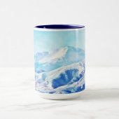 Colorado Mounts Snow Hills Art Mug Cup (Centre)