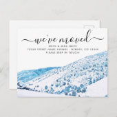 Colorado Moving Announcement Briefkaart (Voorkant / Achterkant)