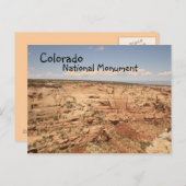 Colorado National Monument Briefkaart (Voorkant / Achterkant)