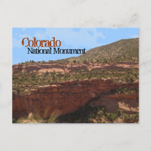 Colorado National Monument schilderachtig briefkaa Briefkaart