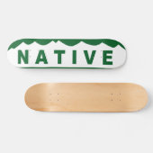 Colorado Native Mountains Skateboard Deck (Horizontaal)