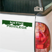 Colorado Native Privilege Bumpersticker (Op Truck)