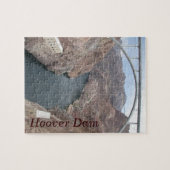 Colorado onder de stuwdam van Hoover Legpuzzel (Horizontaal)