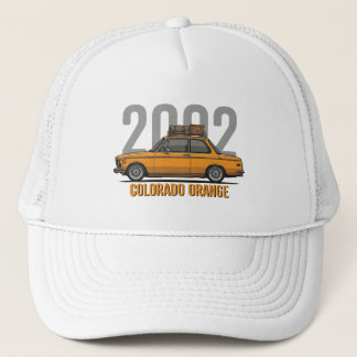 Colorado Orange BMW 2002 | Vintage BMW Trucker Pet