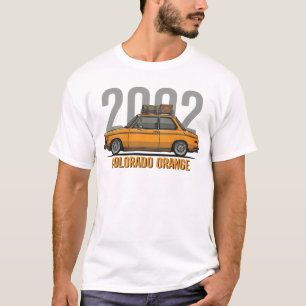 Colorado Oranje BMW 2002 Vintage BMW T-shirt