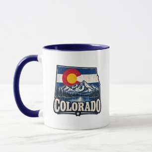 Colorado Oude Vlag Bergen Mok