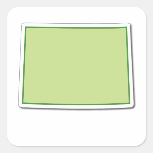 Colorado Outline Sticker (Voorkant)
