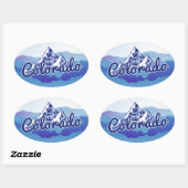 Colorado Ovale Sticker (Vel)