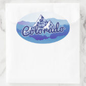 Colorado Ovale Sticker (Tas)