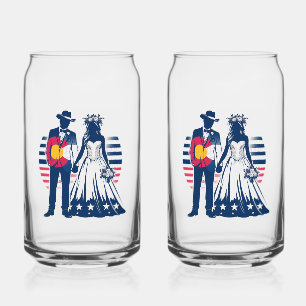 Colorado Paar Blikvorm Glas