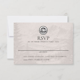 Colorado Passeport Mariage Carte RSVP