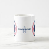 Colorado Patriotic Circulaire Monogramme Mug (Centre)