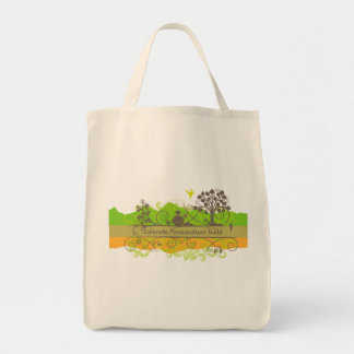 Colorado Permaculture Organic Cotton Bag Tote Bag
