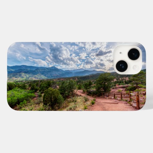 Colorado Pikes Peak Evening Hike Case-Mate iPhone Case (Achterkant (horizontaal))