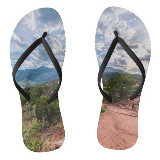 Colorado Pikes Peak Evening Hike Teenslippers (Voetbed)