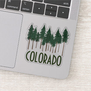 COLORADO Pine Trees Ponderosa Sticker