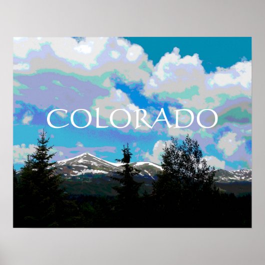 Colorado poster natuur landschap (Voorkant)