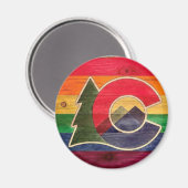 Colorado Pride Magnet Magneet (Voorkant / Achterkant)