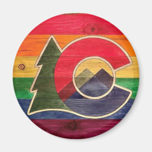 Colorado Pride Magnet Magneet
