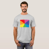 Colorado Pride, schuin. T-shirt (Voorkant volledig)