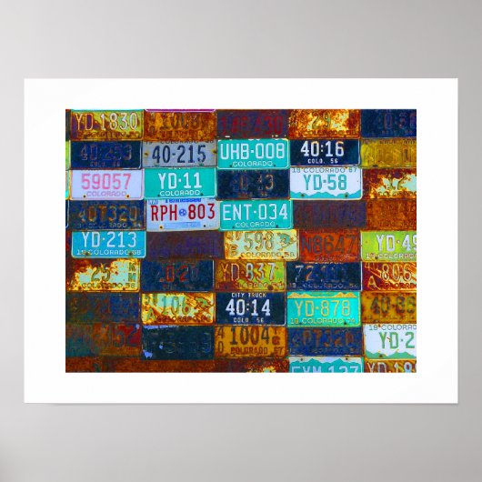 Colorado-print Poster (Voorkant)