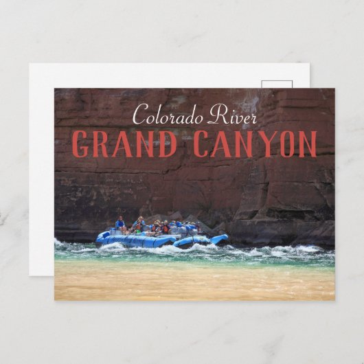 Colorado Rafters Briefkaart (Voorkant / Achterkant)