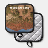 Colorado Red Rocks Landschap Pannenlap (Voorkant / Achterkant)