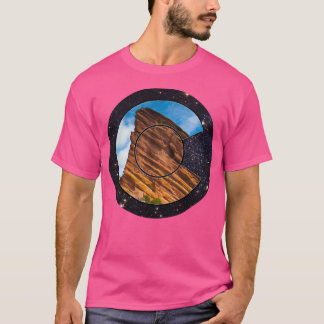 Colorado Red Rocks Stars Logo T-shirt