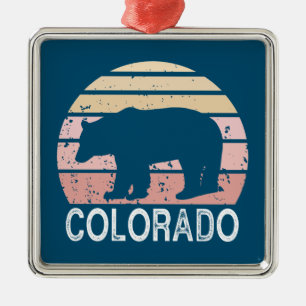 Colorado Retro Beer Metalen Ornament