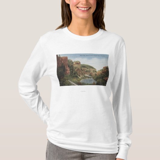 Colorado River, CO - Echo Cliffs T-shirt (Voorkant)
