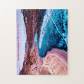 Colorado River. Kerstgroeten Legpuzzel (Verticaal)