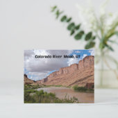 Colorado River, Moab, UT Briefkaart (Staand voorkant)