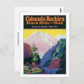 Colorado Rockies Briefkaart (Voorkant / Achterkant)