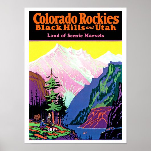 Colorado Rockies Poster (Voorkant)