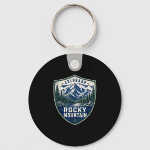 Colorado Rocky Mountain buitenluchtafventura wande Sleutelhanger