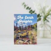 Colorado Rocky Mountain Creek Briefkaart (Staand voorkant)