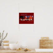 Colorado - Rocky Mountain High Poster (Cuisine)