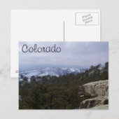 Colorado Rocky Mountains Briefkaart (Voorkant / Achterkant)