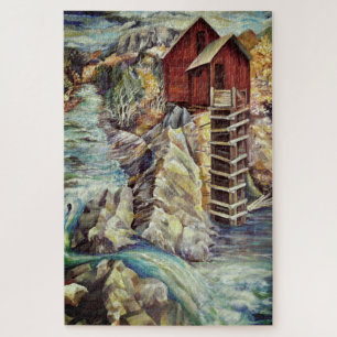 Colorado Rocky Mountains Crystal Mill Legpuzzel