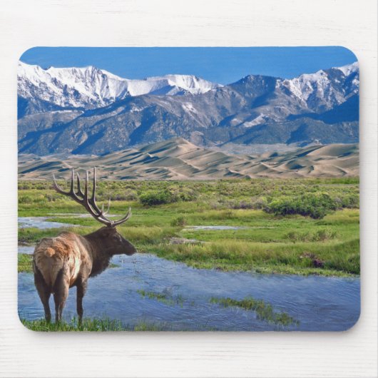 Colorado Rocky Mountains Elk Muismat (Voorkant)