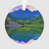 Colorado Rocky Mountains et le Lac (devant)