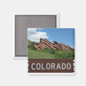 Colorado Rocky Mountains Magnet (Recto/Verso)