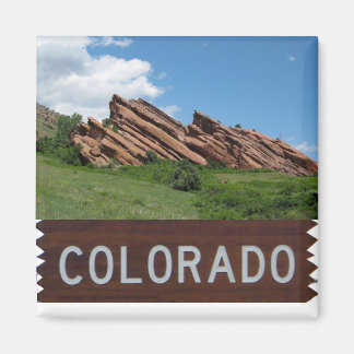 Colorado Rocky Mountains Magnet