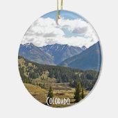 Colorado Rocky Mountains Ornament (Links)