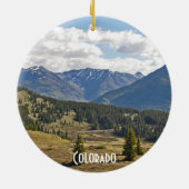 Colorado Rocky Mountains Ornament (Achterkant)